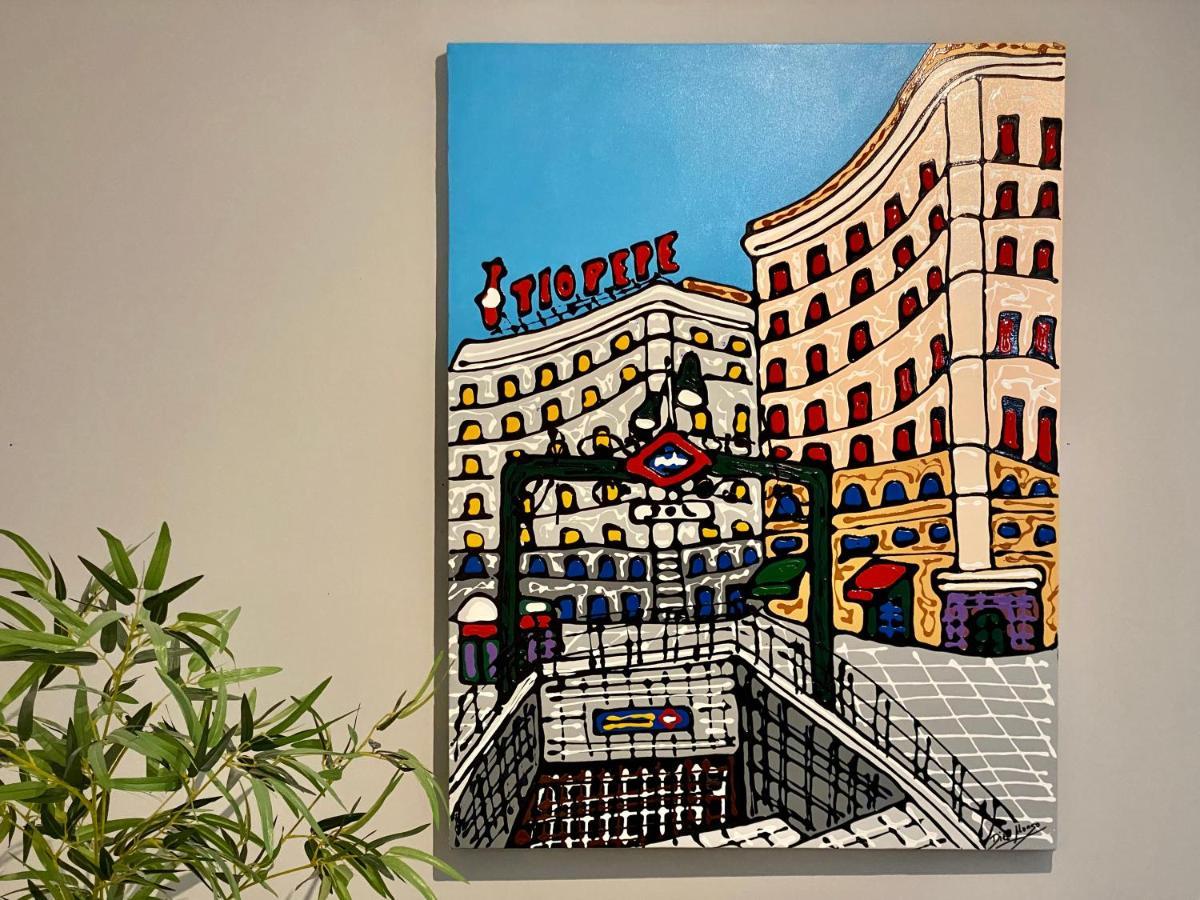 Ferienwohnung Charming Lavapies Madrid Exterior foto